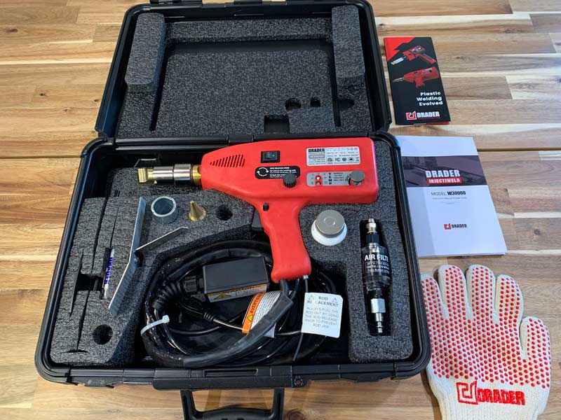 Drader Injectiweld W30000 - Professional Air-Powered Plastic Injection Welder